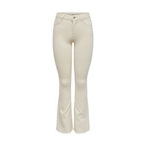 Only Cream Cotton Bootcut Women's Jeans